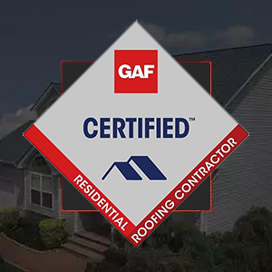 GAF residential roofing image